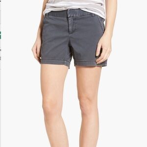 Caslon 5-Inch Cotton Blend
Twill Shorts Charcoal Grey Size 2